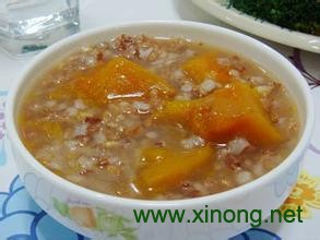 红米饭南瓜汤