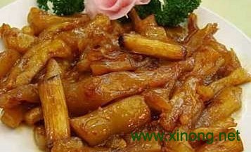 葱烧蹄筋