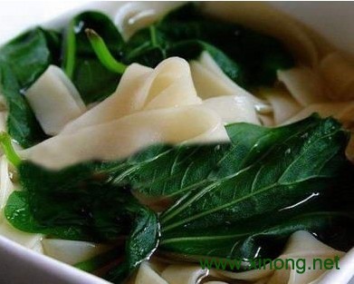 清香豆面汤
