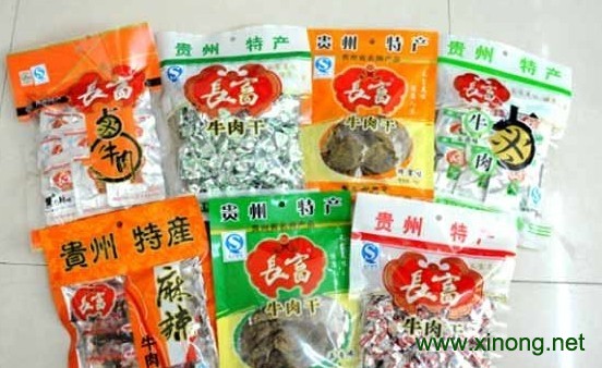 正安长富牛肉干