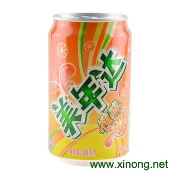 美国特产美年达汽水