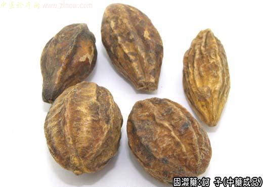 诃子的中药成品图片