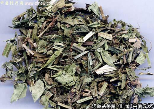 中药材:泽兰中药成品